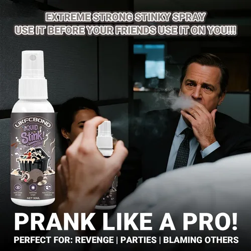 Vista 5 de Aerosol para bromas extrafuerte (olor funky, 1.0 fl oz)