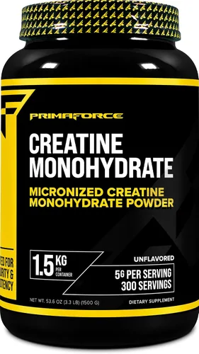 Vista 8 de Primaforce Monohidrato de creatina micronizada en polvo 17.64 oz (1.1 libras)