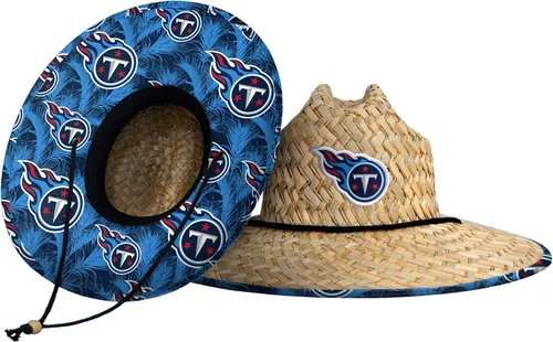 Vista 46 de FOCO - Sombrero de paja con logotipo de equipo universitario de NCAA y estampado floral para hombre