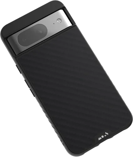 Vista 10 de Mous Funda para Google Pixel 8 compatible con MagSafe - Limitless 5.0 - Cuero negro - Funda protectora Pixel 8 - Funda protectora para teléfono a