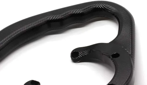 Vista 6 de Barra de agarre para tanque de pasajeros para Suzuki SV650 SV1000 GSXR600 (negro)
