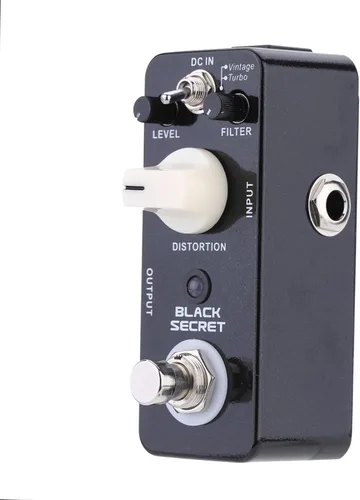 Vista 7 de Mooer Black Secret, pedal micro de distorsión