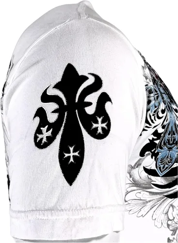 Vista 6 de Xtreme Couture por Affliction Men T-Shirt Classic Crest Biker MMA Gym S-4X $40