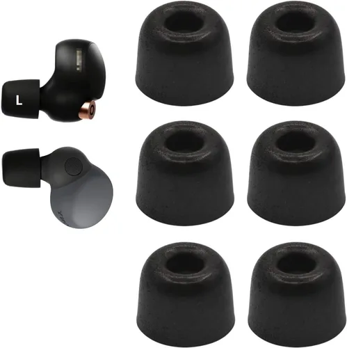 Vista 8 de JNSA Almohadillas de espuma viscoelástica de repuesto, con cancelación de ruido, compatible con auriculares Sony WF-1000XM4/1000XM5
