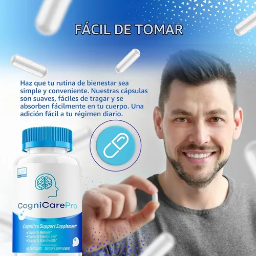 Vista 4 de Cognicare Pro Capsules, Cognicare Pro, pastillas Cognicare Pro, fórmula avanzada, vitaminas Cognicare Pro, fórmula Cognicare Pro 60 cápsulas durante