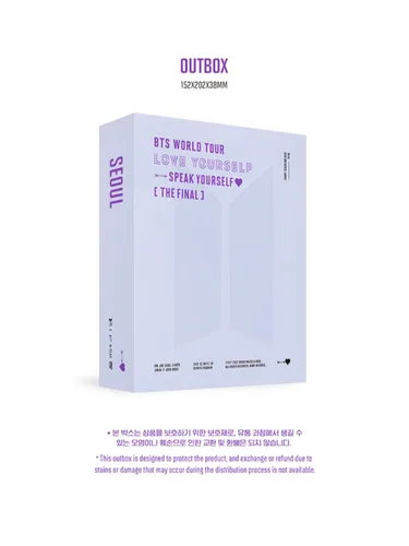 Vista 2 de BTS World Tour Love Yourself Speak Yourself The Final DVD
