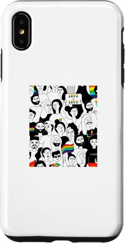 Vista 7 de iPhone 15 LGBTQ Community Lesbian Gay Bi Trans Love Parade Culture Case