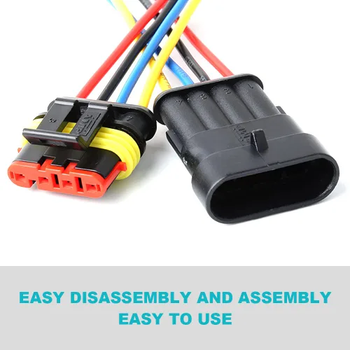 Vista 6 de 708 unidades, 43 kits de conectores de cable impermeables, kit de conectores eléctricos automotrices, terminales de enchufe para automóvil