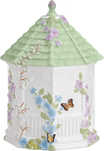 Vista 5 de Lenox Butterfly Meadow - Juego de condimentos de 7 piezas, color blanco