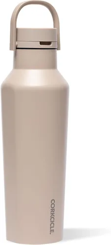 Vista 31 de Corkcicle Classic Sport Canteen - Botella de agua aislada de acero inoxidable, compacta y apta para viajes, duradera, apta para lavavajillas, sin