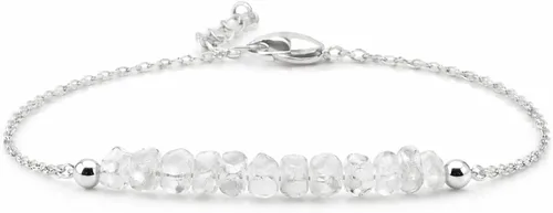 Vista 12 de Gempires - Pulsera de barra de chips naturales, cristales curativos de energía, regalo de cumpleaños, joyería de piedras preciosas de 8 pulgadas