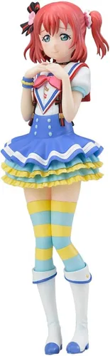 Vista 2 de Sega Aozora Jumping Heart SPM Super Premium Figura Ruby Kurosawa, 8.2 pulgadas