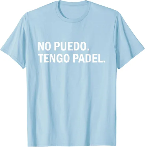 Vista 92 de Camiseta de jugador divertido No Puedo Tengo Padel Hobby