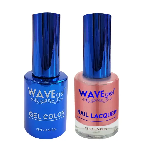 Vista 80 de WAVEGEL - Juego dúo de gel y esmalte de uñas a juego - Colección Royal - #001 ¡Blanco sobre blanco! I 0.5 onzas