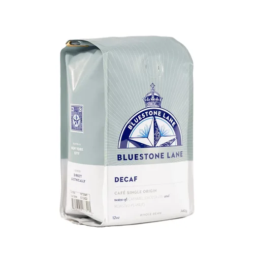 Vista 11 de Bluestone Lane Granos de café, Bayside Blonde Light Roast, grano entero, bolsa de 12 onzas