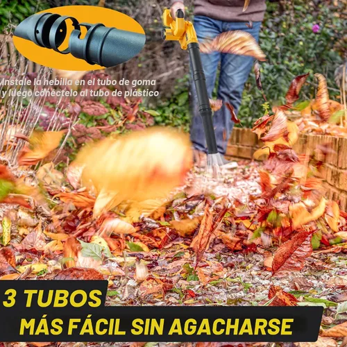 Vista 4 de Soplador de hojas inalámbrico para batería Dewalt de 20 V máximo, soplador de aire eléctrico para el lugar de trabajo con motor sin escobillas, 6