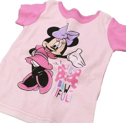 Vista 3 de Disney Conjunto de pijama de algodón de 6 piezas, suave y lindo para niños