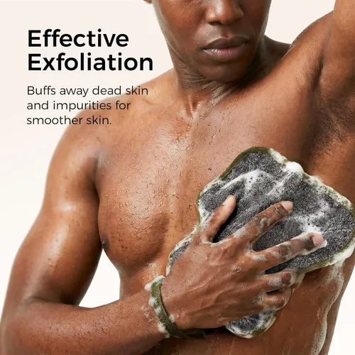 Vista 7 de ZOMCHI Paquete de 3 Paños Exfoliantes, Paños de Lavado Facial y Corporal Premium con Suavidad y Exfoliación en Dos Lados, Paños de Baño para Mujeres