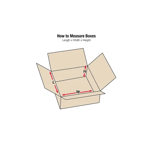 Vista 2 de Aviditi HD222212DW Cajas de doble pared resistentes, 22 x 22 x 12 pulgadas, Kraft (paquete de 10)