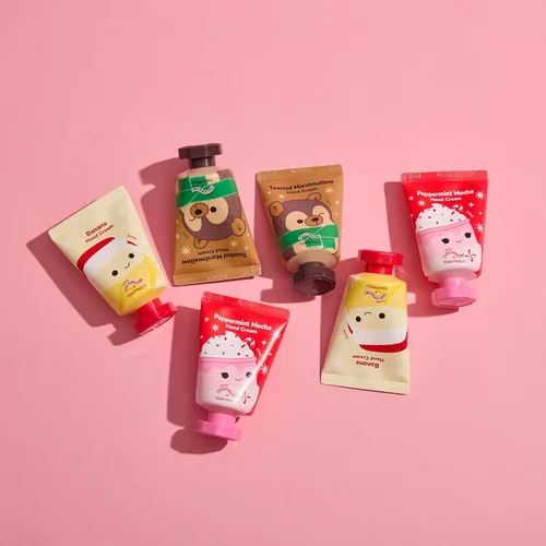 Vista 4 de TONYMOLY x Squishmallows - Set de cremas para manos navideñas