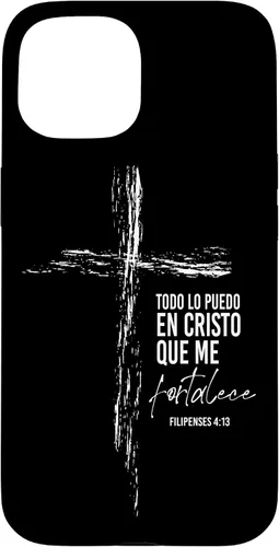 Vista 6 de Regalos Cristianos Versos Filipenses 4 13 Christian Spanish - Carcasa para iPhone 17