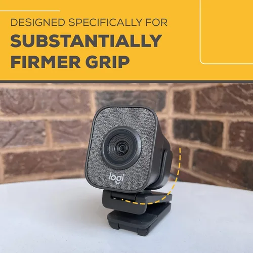Vista 4 de Streamcam - Soporte de trípode compatible con Logitech Funda de cámara web y soporte para cámara web Accesorio para cámara web para PC