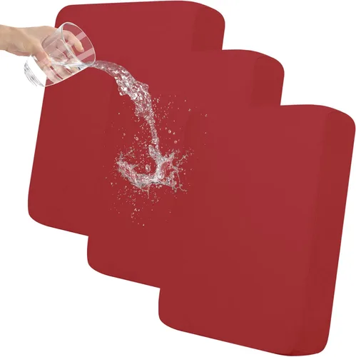 Vista 92 de Easy-Going Funda de cojín 100% impermeable para asiento de sofá, funda de cojín elástica de muebles, para niños, mascotas, cojín de sofá biplaza