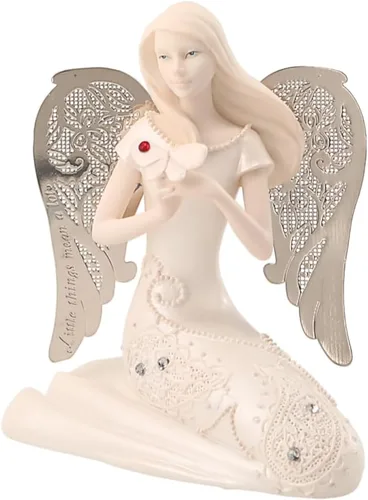 Vista 10 de Little Things Mean A Lot Loving Memories - Adorno chapado en plata, 3 pulgadas