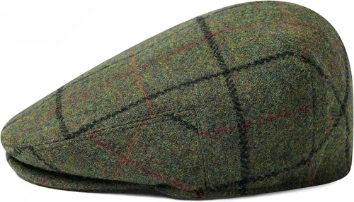 Vista 32 de Hombres Mezcla de Lana Ivy Newsboy Gorra Tweed Gatsby Cabbie Flat Hat