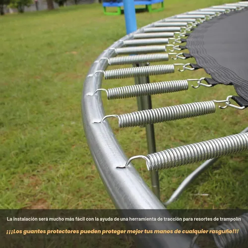 Vista 6 de 5.5inch/6.5inch/7inchTrampoline Springs Heavy Duty Stainless Steel Replacement Trampoline Replacement Parts, Weather-Resistant, Includes Tool and