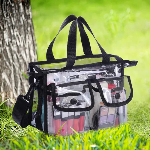 Vista 6 de Bolsa de cosméticos transparente, Claro, Moderno