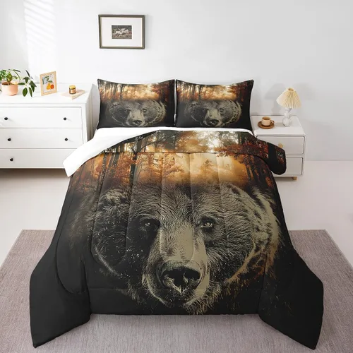 Vista 16 de Castle Fairy - Juego de funda de edredón con bandera estadounidense tamaño King, ropa de cama para niñas y adolescentes, funda de edredón con Multi