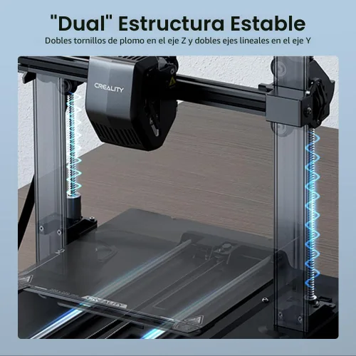 Vista 6 de Creality Ender 3 V3 SE Impresora 3D, velocidad de impresión de 250mm/s Impresoras 3D de bricolaje con nivelación automática CR Touch, extrusor