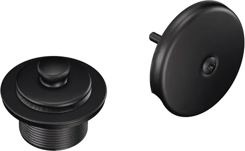 Vista 6 de MoenT90331BG Push-N-Lock Kit de drenaje de ducha con hilos de 1-1 / 2 pulgadas, oro cepillado