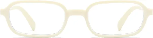 Vista 2 de LJCZKA Lentes rectangulares con bloqueo de luz azul para mujeres y hombres, lentes retro con marco cuadrado pequeño antifatiga ocular