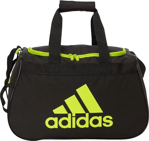Vista 3 de adidas Diablo - Maleta deportiva pequeña, color negrogris tormenta