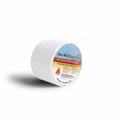 Vista 2 de AP Products Sika 017-413828-25 Multiseal Plus - Cinta adhesiva, color blanco, rollo de 4 pulgadas x 25 pies
