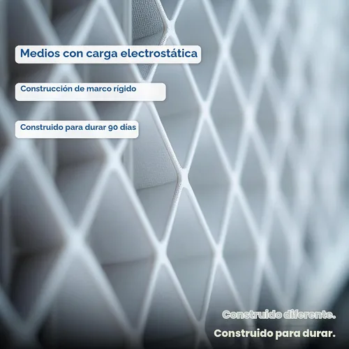 Vista 7 de Aerostar Multi - Filtro de aire de 1 pulgada para aire acondicionado y horno, Blanco