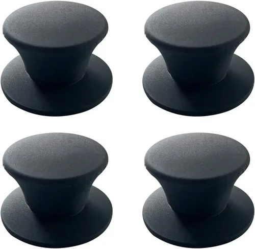 Vista 13 de Pomo universal de repuesto para tapas de olla, cubierta de silicona resistente al calor, asas de sujeción sin BPA, aptas para lavavajillas, se