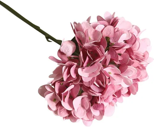 Vista 9 de BCDlily Flores falsas, plantas artificiales, bonsái, hortensias, macarones, arreglos florales para decoración del hogar, boda, oficina, fiesta (A)