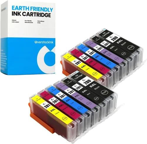 Vista 18 de 280XXL - Cartucho de tinta de repuesto para impresoras Canon (2 pigmentos negros), color negro