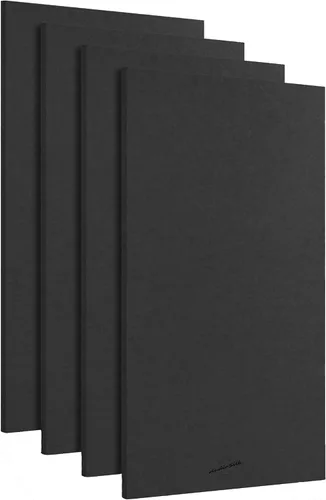 Vista 15 de Panel acústico, grande, 46" x 23", negro