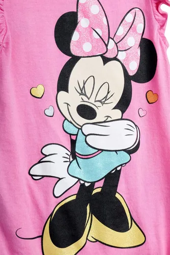 Vista 5 de Disney Mameluco de Minnie Mouse para bebé, 4 piezas, para recién nacido (0-24 meses)