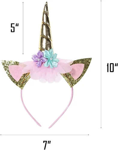 Vista 5 de DRESHOW Unicorn Gifts for Girls Drawstring BackpackMake Up Bag Unicorn Set Children Party