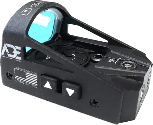 Vista 2 de Ade Advanced Optics RD3-012-G-1 6moa Green Dot Sight para pistola compatible con Doctor/Venom/Fastfire Red Dot Footprint
