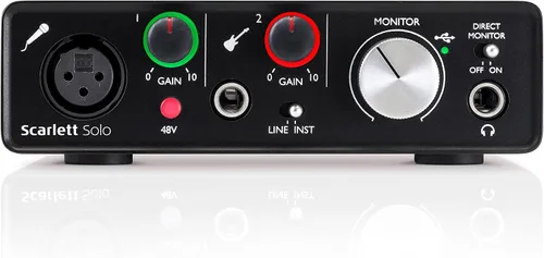Vista 4 de Focusrite Interfaz de audio USB Scarlett Solo (2.ª generación) con Pro Tools Primero