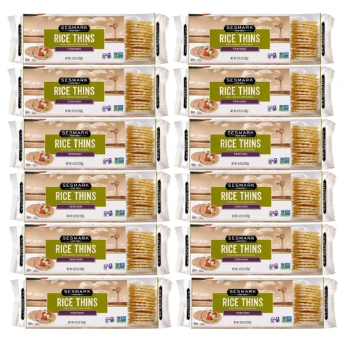 Vista 6 de Sesmark Arroz integral sin gluten adelgaza – Proyecto sin OMG verificado – 3.5 onzas (paquete de 12)