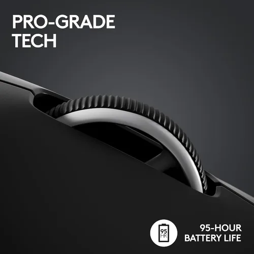 Vista 9 de Logitech G PRO X SUPERLIGHT 2 LIGHTSPEED - Mouse inalámbrico para juegos, sondeo 4K, ligero, interruptores híbridos LIGHTFORCE, sensor HERO 2