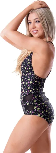 Vista 4 de Sensual traje de baño Bawdy brisa de verano de una pieza para mujer - Diseñado en EE.UU.