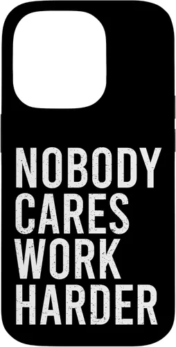 Vista 16 de Funda de regalo para iPhone 13 Nobody Care Work Hard Actitude Grit Hustle Success